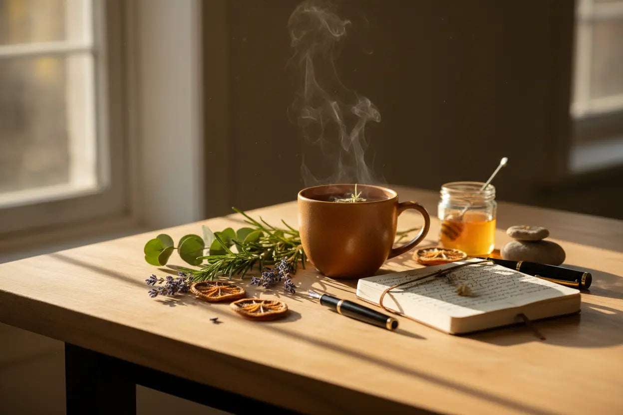 Collection of items used in a ritual
