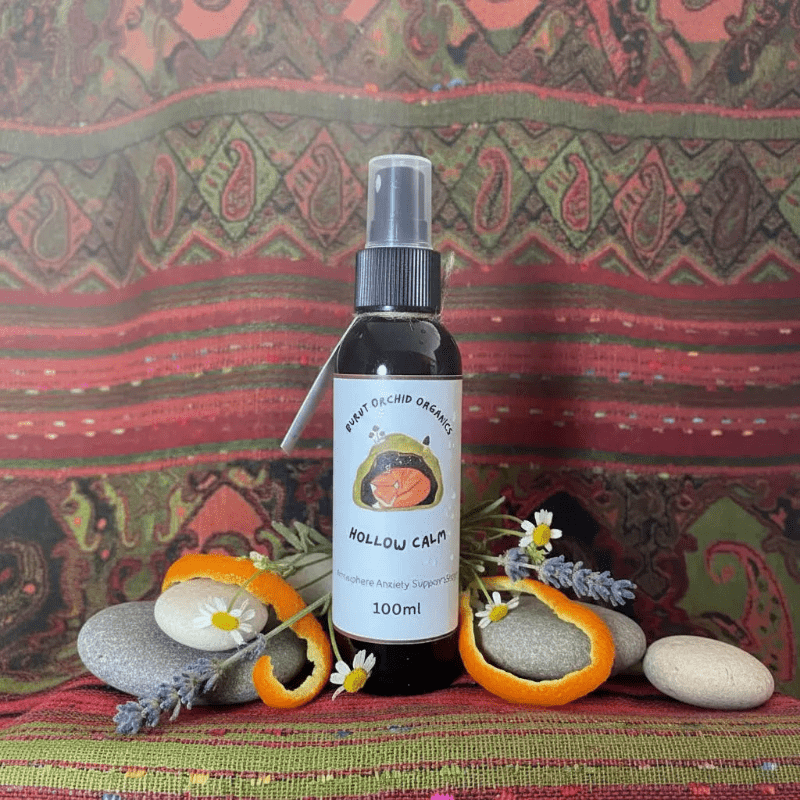 Anxiety Support Atmosphere Sprays — Hollow Calm - Burnt Orchid Organics